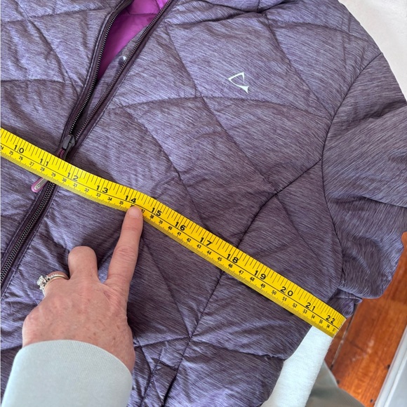 Women’s Paradox Purple Packable Lightweight Down Puffer Jacket Size XL - Picture 12 of 16